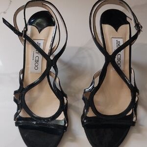 Jimmy Choo Black Elegant Heels
